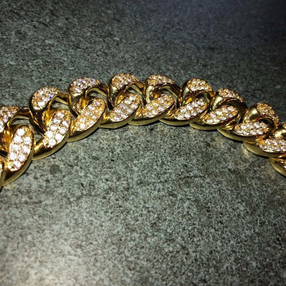 14K GOLD BRACELET! HEAVY!